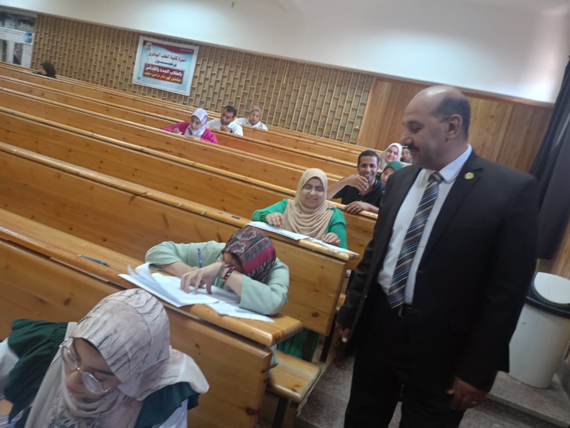 استئناف امتحانات الدراسات العليا بكلية الزراعة وسط متابعة مكثفة من إدارة الكلية